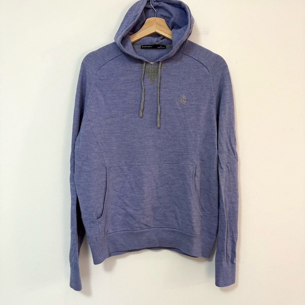 B.Draddy Finn Baruffa Merino Wool Hoodie Sweater $300 MSRP
